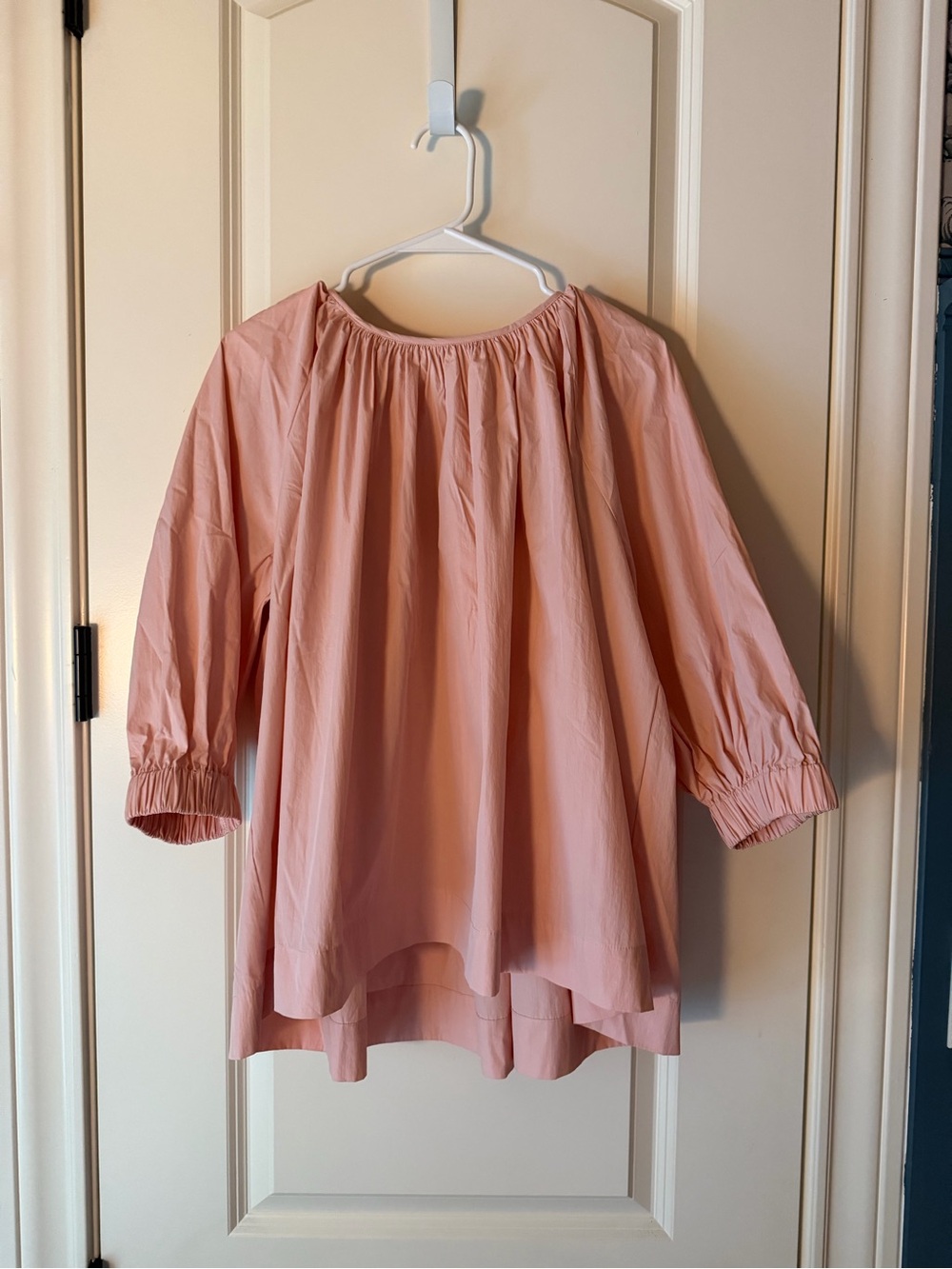 Pomander Place Blush Pink Peasant Tunic